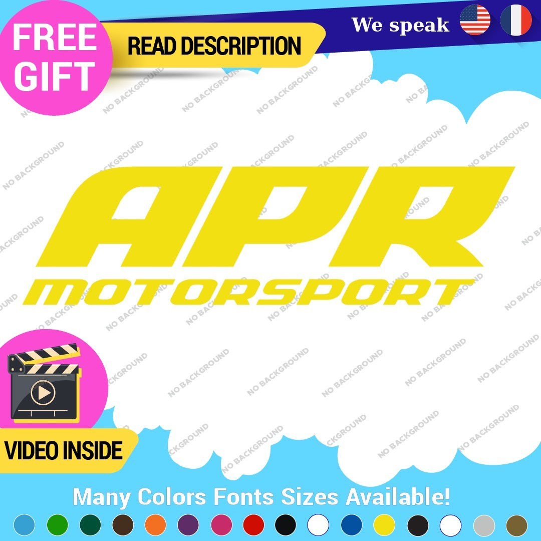 Fits APR Performance Decals Stickers Vinyl Stage III Tuning JDM Motorsport ABS - Image 17