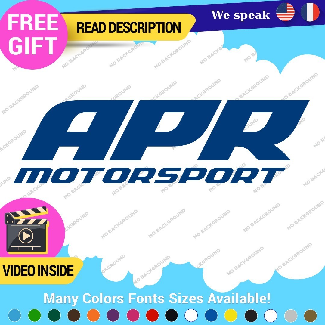 Fits APR Performance Decals Stickers Vinyl Stage III Tuning JDM Motorsport ABS - Image 23