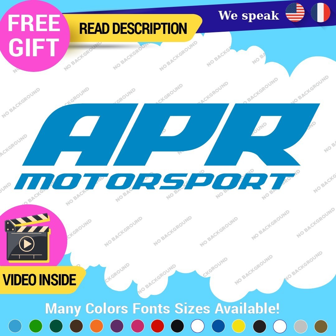 Fits APR Performance Decals Stickers Vinyl Stage III Tuning JDM Motorsport ABS - Image 24