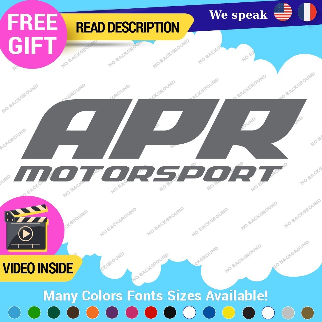 Fits APR Performance Decals Stickers Vinyl Stage III Tuning JDM Motorsport ABS - Image 9