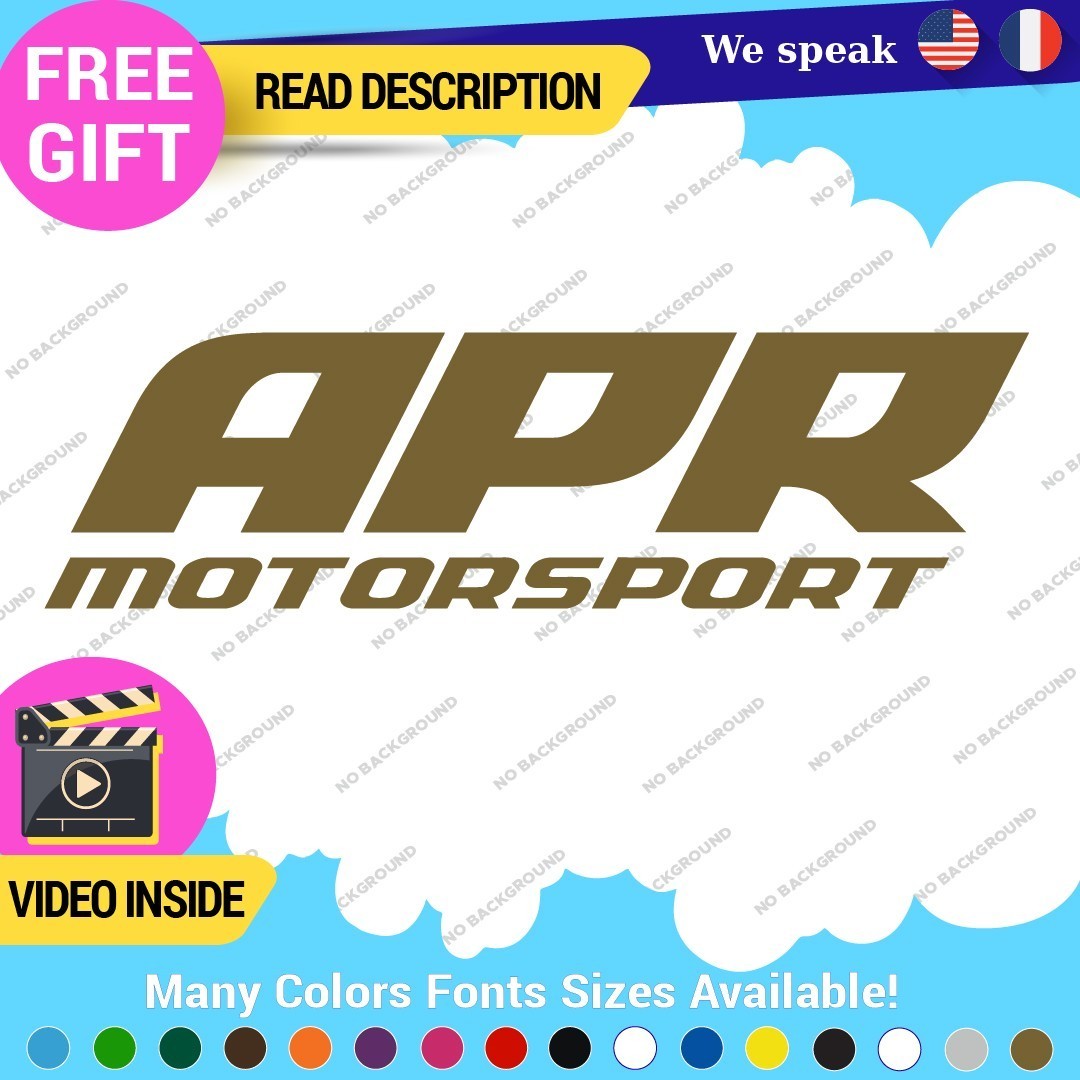 Fits APR Performance Decals Stickers Vinyl Stage III Tuning JDM Motorsport ABS - Image 10