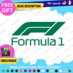 Fits Formula One 1 Decal Sticker Vinyl Legend Grand Prix Race Racing F1 Car - Image 12