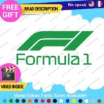 Fits Formula One 1 Decal Sticker Vinyl Legend Grand Prix Race Racing F1 Car - Image 13
