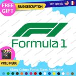Fits Formula One 1 Decal Sticker Vinyl Legend Grand Prix Race Racing F1 Car - Image 18