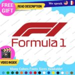 Fits Formula One 1 Decal Sticker Vinyl Legend Grand Prix Race Racing F1 Car - Image 3