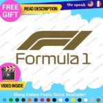 Fits Formula One 1 Decal Sticker Vinyl Legend Grand Prix Race Racing F1 Car - Image 23
