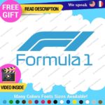 Fits Formula One 1 Decal Sticker Vinyl Legend Grand Prix Race Racing F1 Car - Image 25