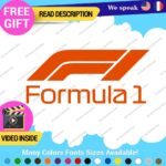Fits Formula One 1 Decal Sticker Vinyl Legend Grand Prix Race Racing F1 Car - Image 4