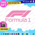 Fits Formula One 1 Decal Sticker Vinyl Legend Grand Prix Race Racing F1 Car - Image 6