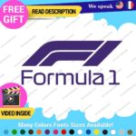 Fits Formula One 1 Decal Sticker Vinyl Legend Grand Prix Race Racing F1 Car - Image 7