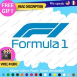 Fits Formula One 1 Decal Sticker Vinyl Legend Grand Prix Race Racing F1 Car - Image 10