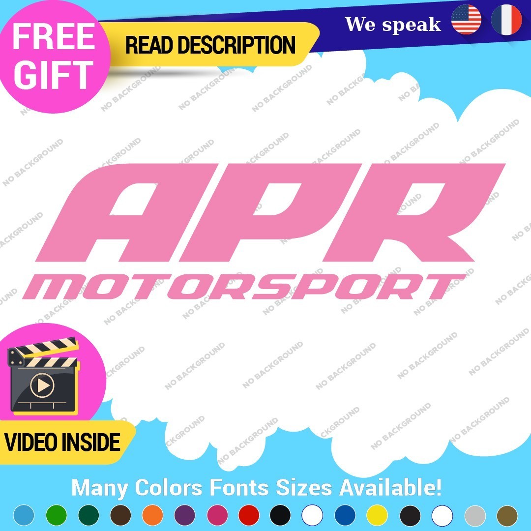 Fits APR Performance Decals Stickers Vinyl Stage III Tuning JDM Motorsport ABS - Image 27