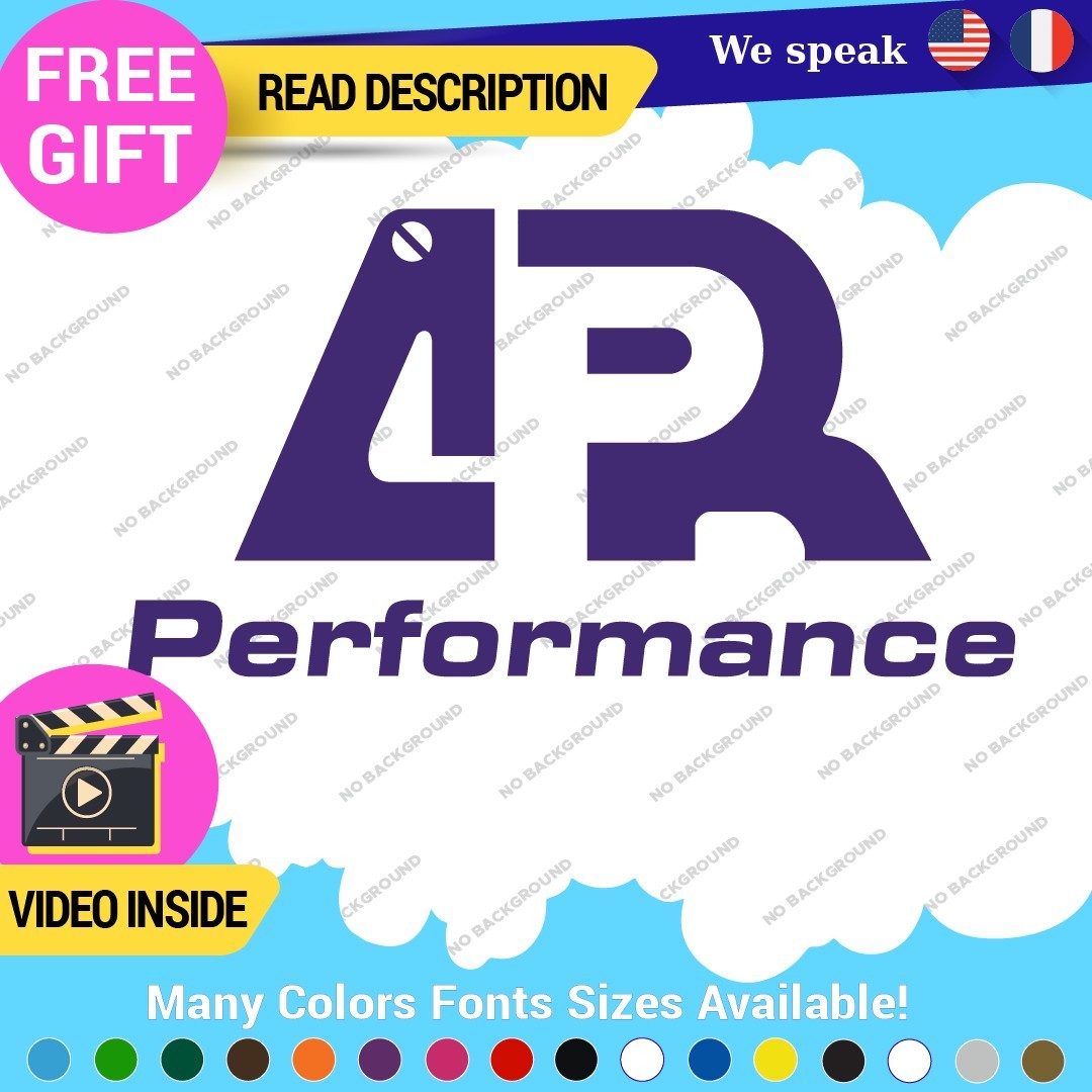 Fits APR Performance Decals Stickers Vinyl Stage III Tuning JDM Motorsport ABS - Image 6