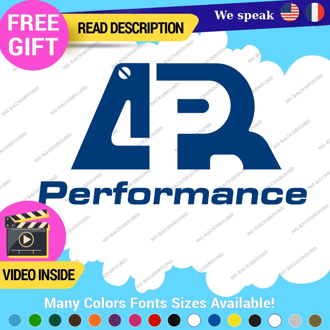 Fits APR Performance Decals Stickers Vinyl Stage III Tuning JDM Motorsport ABS - Image 8