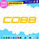 Fits COBB Tuning Decals Stickers Vinyl Logo Vinyl Die Cut Wheels Rims - Image 11