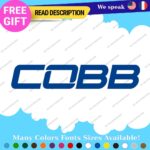 Fits COBB Tuning Decals Stickers Vinyl Logo Vinyl Die Cut Wheels Rims - Image 22