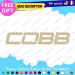 Fits COBB Tuning Decals Stickers Vinyl Logo Vinyl Die Cut Wheels Rims - Image 4