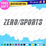Fits Zero Sport Decal Sticker Vinyl JDM Subaru WRX Impressa Intake Plate STI Kit - Image 15