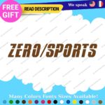 Fits Zero Sport Decal Sticker Vinyl JDM Subaru WRX Impressa Intake Plate STI Kit - Image 17