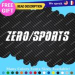 Fits Zero Sport Decal Sticker Vinyl JDM Subaru WRX Impressa Intake Plate STI Kit - Image 19