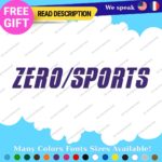 Fits Zero Sport Decal Sticker Vinyl JDM Subaru WRX Impressa Intake Plate STI Kit - Image 4