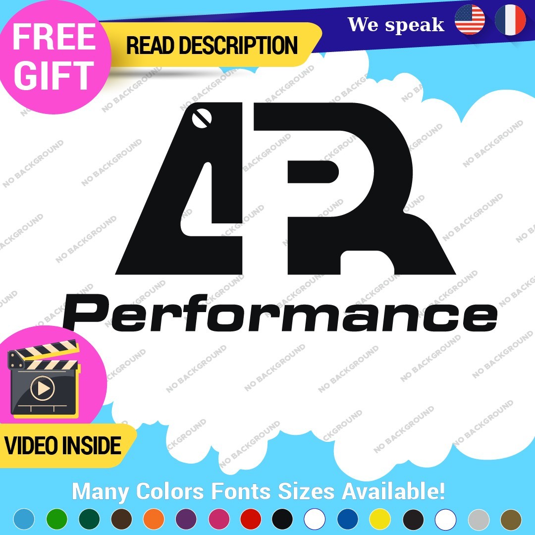 Fits APR Performance Decals Stickers Vinyl Stage III Tuning JDM Motorsport ABS - Image 14