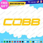 Fits COBB Wheels Decals Stickers Vinyl Car Windshield JDM Parts race rally sport - Image 23