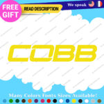 Fits COBB Wheels Decals Stickers Vinyl Car Windshield JDM Parts race rally sport - Image 24