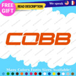 Fits COBB Wheels Decals Stickers Vinyl Car Windshield JDM Parts race rally sport - Image 4