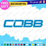 Fits COBB Wheels Decals Stickers Vinyl Car Windshield JDM Parts race rally sport - Image 10