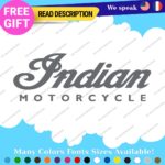 Fits Indian Decals Stickers Vinyl Cycle Challenger Bike Tank Script Bike Moto - Image 18