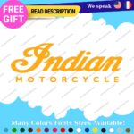 Fits Indian Decals Stickers Vinyl Cycle Challenger Bike Tank Script Bike Moto - Image 23
