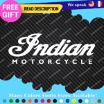 Fits Indian Decals Stickers Vinyl Cycle Challenger Bike Tank Script Bike Moto - Image 24