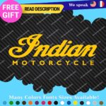 Fits Indian Decals Stickers Vinyl Cycle Challenger Bike Tank Script Bike Moto - Image 25