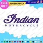 Fits Indian Decals Stickers Vinyl Cycle Challenger Bike Tank Script Bike Moto - Image 7