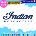 Fits Indian Decals Stickers Vinyl Cycle Challenger Bike Tank Script Bike Moto - Image 8