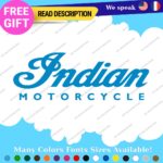 Fits Indian Decals Stickers Vinyl Cycle Challenger Bike Tank Script Bike Moto - Image 10
