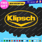 Fits Klipsch Decal Sticker Vinyl Speaker Vintage Subwoofer surround Headphone DJ - Image 18