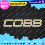 Fits COBB Wheels Decals Stickers Vinyl Car Windshield JDM Parts race rally sport - Image 27