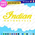 Fits Indian Decals Stickers Vinyl Cycle Challenger Bike Tank Script Bike Moto - Image 27
