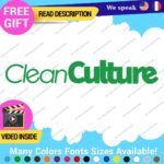 Clean Culture Banner Stickers Decals Vinyl JDM Tuning Turbo Drift Car Truck - Image 17
