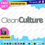 Clean Culture Banner Stickers Decals Vinyl JDM Tuning Turbo Drift Car Truck - Image 19