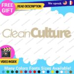 Clean Culture Banner Stickers Decals Vinyl JDM Tuning Turbo Drift Car Truck - Image 21