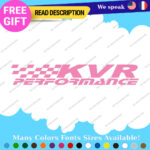 Fits KVR Performance Brake Rotors Sticker Vinyl Decal Pads Disc Kit Caliper Lots - Image 14