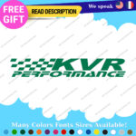 Fits KVR Performance Brake Rotors Sticker Vinyl Decal Pads Disc Kit Caliper Lots - Image 18