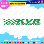 Fits KVR Performance Brake Rotors Sticker Vinyl Decal Pads Disc Kit Caliper Lots - Image 19