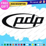 Fits Pacific PDP Bass Drum Decals Stickers Vinyl Replacement Old Band Percusion - Image 3