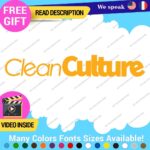 Clean Culture Banner Stickers Decals Vinyl JDM Tuning Turbo Drift Car Truck - Image 27