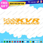 Fits KVR Performance Brake Rotors Sticker Vinyl Decal Pads Disc Kit Caliper Lots - Image 26