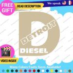 Fits D Diesel Detroit Decal Sticker Vinyl Engine Turbo Gas Truck JDM Fossil Car - Image 20